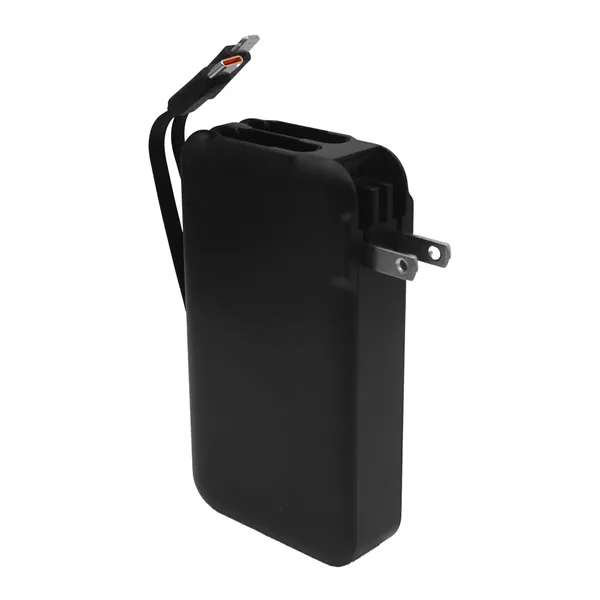 10,000mAh; 5-in-1: AC Wall Charger, USB in-out port, USB-C in-out port,... from ASI 62124 iClick, Inc. / iClick®