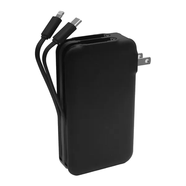 10,000mAh; 5-in-1: AC Wall Charger, USB in-out port, USB-C in-out port,... from ASI 62124 iClick, Inc. / iClick®