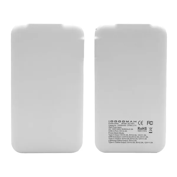 10,000mAh; 5-in-1: AC Wall Charger, USB in-out port, USB-C in-out port,... from ASI 62124 iClick, Inc. / iClick®