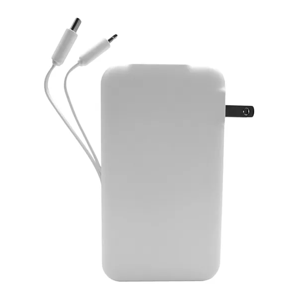 10,000mAh; 5-in-1: AC Wall Charger, USB in-out port, USB-C in-out port,... from ASI 62124 iClick, Inc. / iClick®