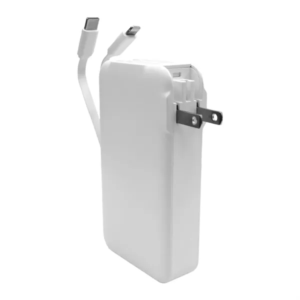 10,000mAh; 5-in-1: AC Wall Charger, USB in-out port, USB-C in-out port,... from ASI 62124 iClick, Inc. / iClick®
