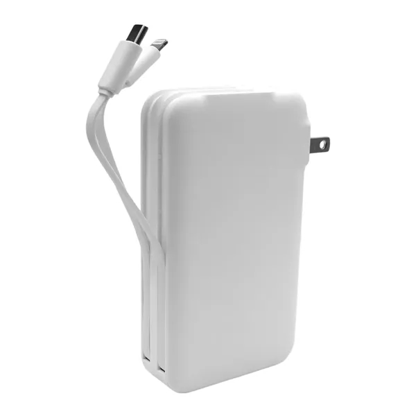 10,000mAh; 5-in-1: AC Wall Charger, USB in-out port, USB-C in-out port,... from ASI 62124 iClick, Inc. / iClick®