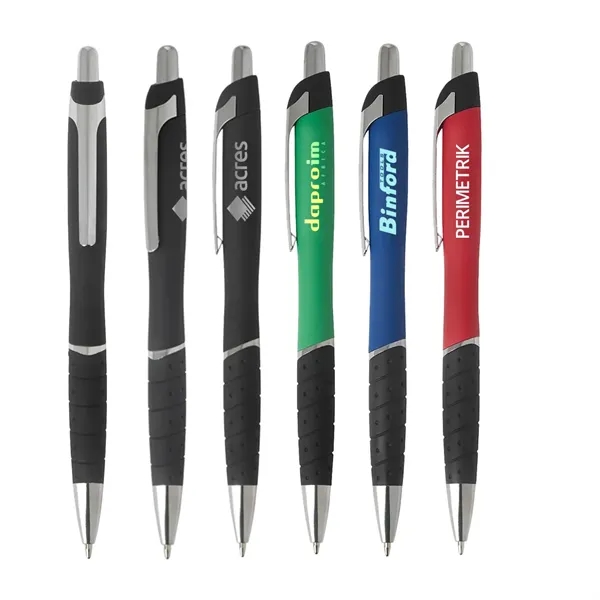 Rubberized Aluminum Ballpoint Pen... from ASI 31517 Admart Products / Admart Line