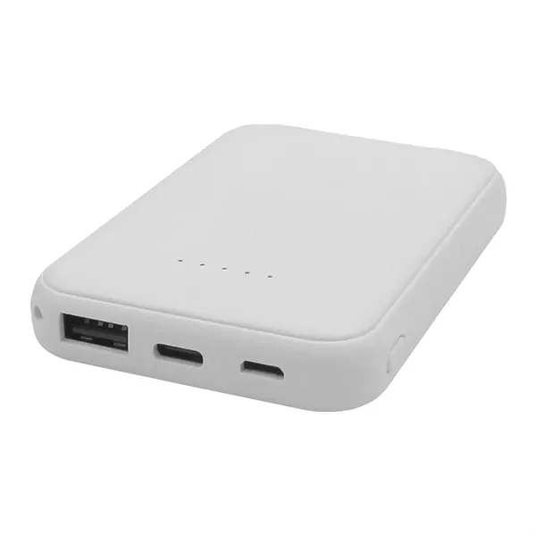 3,000mAh; 5 Watts; MagSafe-enabled; Combination wireless charger + power bank; Magnetic... from ASI 62124 iClick, Inc. / iClick®