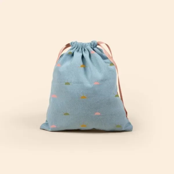 Simple large, flat canvas Goodie Four Shoes gift bag with a... from ASI 74710 Numo