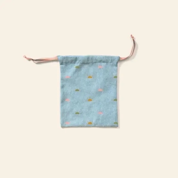 Simple large, flat canvas Goodie Four Shoes gift bag with a... from ASI 74710 Numo