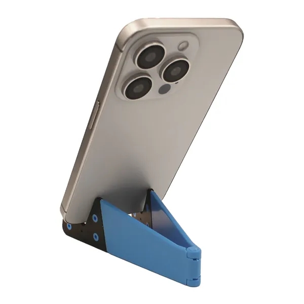 Mobile stand; Folds flat for travel; Great value; Individually packaged... from ASI 62124 iClick, Inc. / iClick®