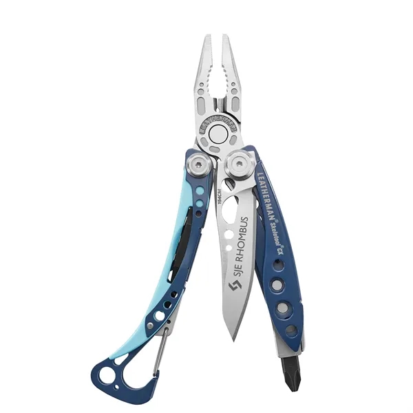 Lightweight multi-tool with tungsten DLC coating, pliers, wire cutters, blade, carabiner... from ASI 46170 Compass Industries Inc