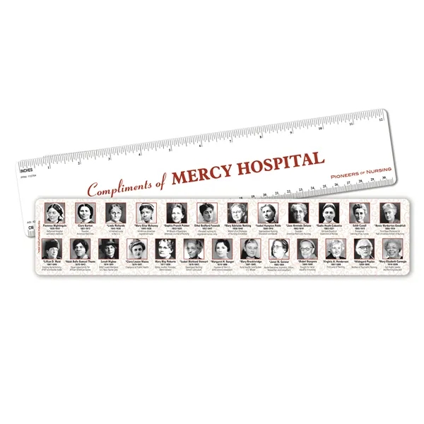 Celebrate the legacy of nursing with a timeless ruler.... from ASI 42393 Budgetcard Inc