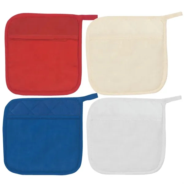 Heavy-duty cotton potholder made with heat resistant material.... from ASI 57655 STOPNGO Line