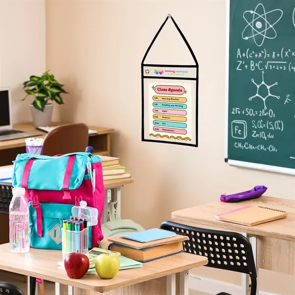 15" x 11" clear sleeve with handle and grommet... from ASI 37980 Bagworld / BagWorld