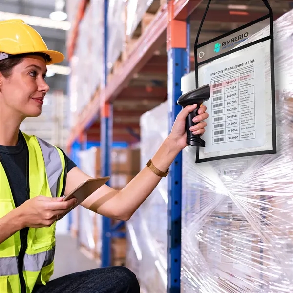 15" x 11" clear sleeve with handle and grommet... from ASI 37980 Bagworld / BagWorld