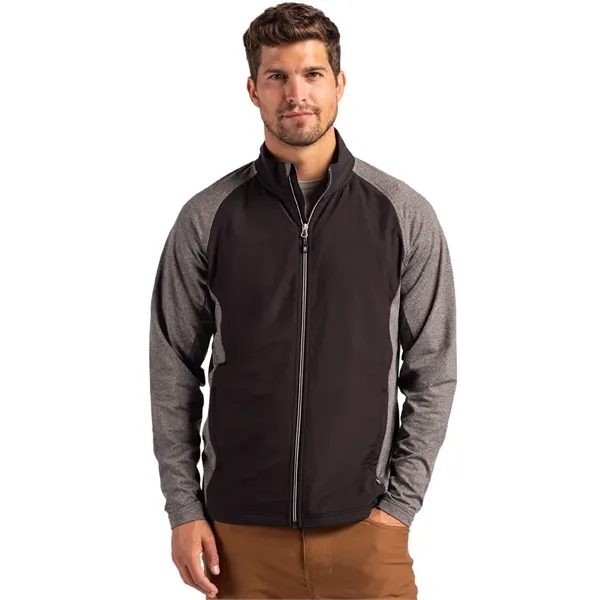 Men's jacket with a full-zip, wind resistance, zipper, pockets, and locker... from ASI 47965 Cutter & Buck