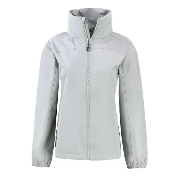 Women's jacket with a full-zip, wind and water resistance, and hood.... from ASI 47965 Cutter & Buck