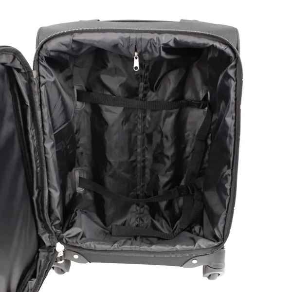 14" x 20" x 9" expandable rolling carry on luggage with... from ASI 37980 Bagworld