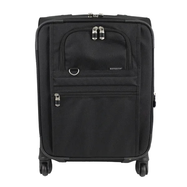 14" x 20" x 9" expandable rolling carry on luggage with... from ASI 37980 Bagworld