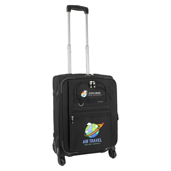 14" x 20" x 9" expandable rolling carry on luggage with... from ASI 37980 Bagworld