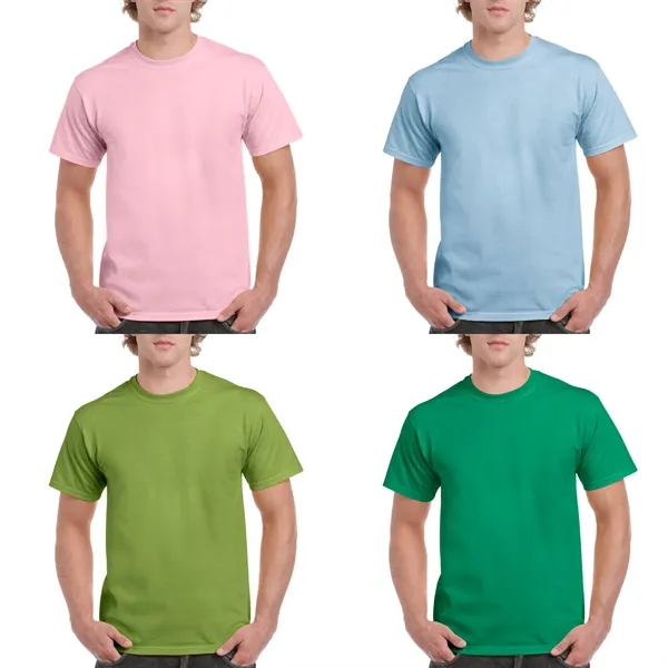 Adult 6.1 oz. cotton preshrunk t-shirt plus 1 color silkscreen imprint... from ASI 37218 Athena Promo (tm)