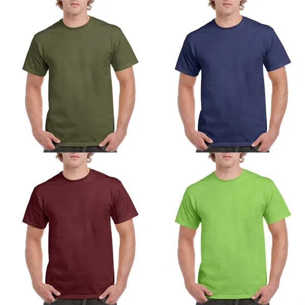 Adult 6.1 oz. cotton preshrunk t-shirt plus 1 color silkscreen imprint... from ASI 37218 Athena Promo (tm)