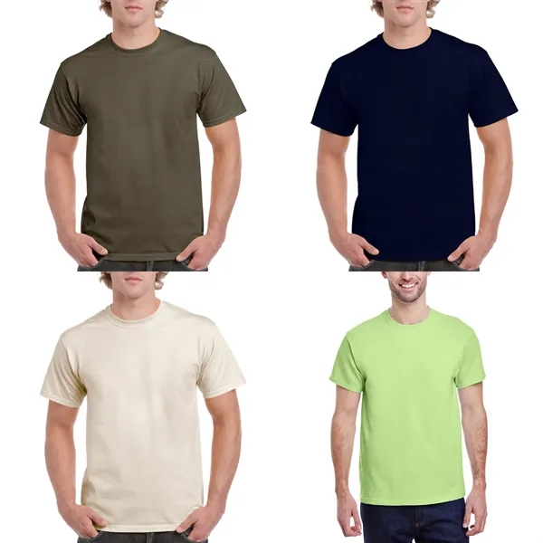 Adult 6.1 oz. cotton preshrunk t-shirt plus 1 color silkscreen imprint... from ASI 37218 Athena Promo (tm)