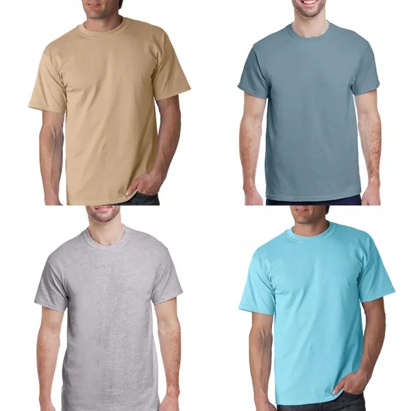 Adult 6.1 oz. cotton preshrunk t-shirt plus 1 color silkscreen imprint... from ASI 37218 Athena Promo (tm)