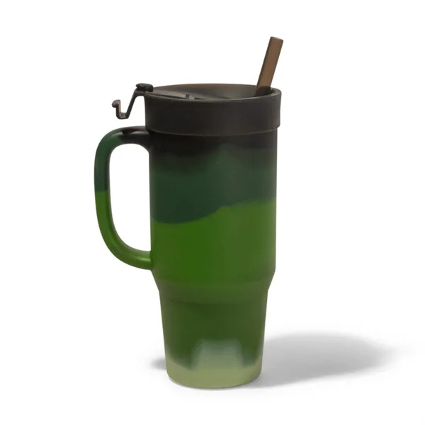 The Humbler Gift Set from Silipint: A 32 oz silicone straw... from ASI 87306 Silipint, Inc.
