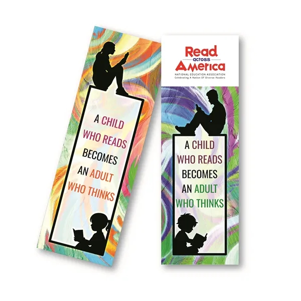 Bookmarks with full color logo printed on one side.... from ASI 56080 Playing Cards On Demand