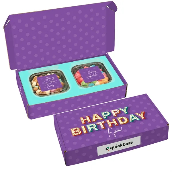 It's Your Birthday! includes Gummy Ice Cream Cones & Gummy Cupcakes... from ASI 71685 Midnite Snax®