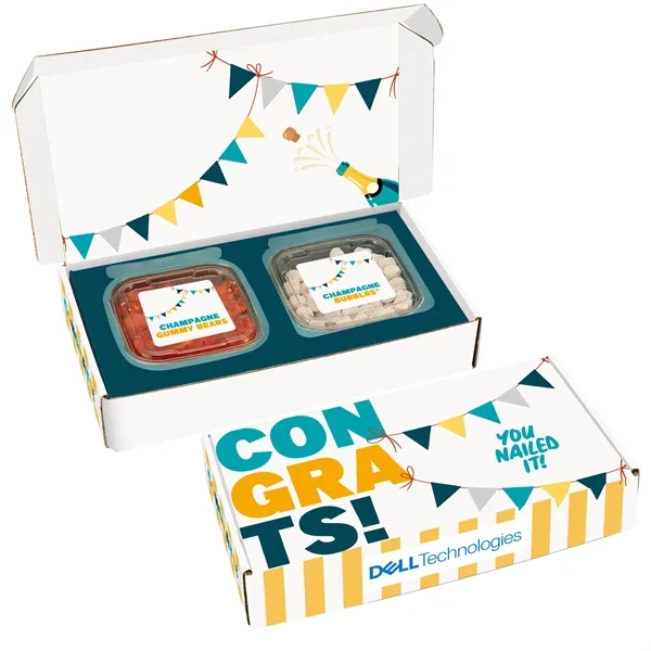 Congrats, You Nailed It! includes Champagne Gummy Bears & Champagne Bubbles... from ASI 71685 Midnite Snax®