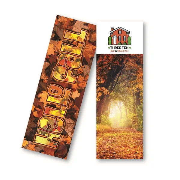 Bookmarks with full color logo printed on one side.... from ASI 56080 Playing Cards On Demand