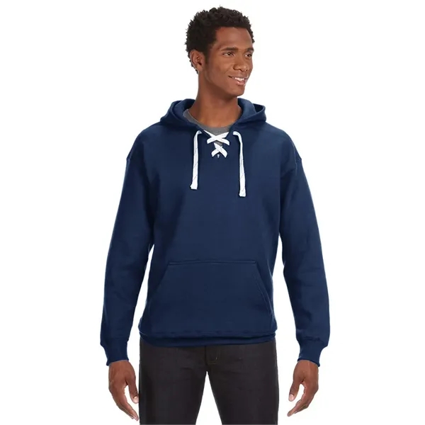 J America adult sport lace hooded sweatshirt.... from ASI 34063 alphabroder
