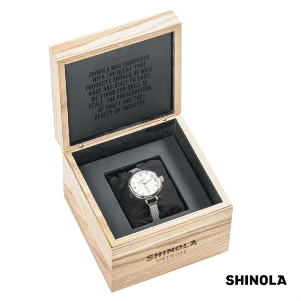 Shinola® Birdy Watch - Silver/Silver... from ASI 84592 St Regis Group
