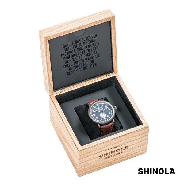 Shinola® Runwell Watch - Midnight Blue/Cattail... from ASI 84592 St Regis Group