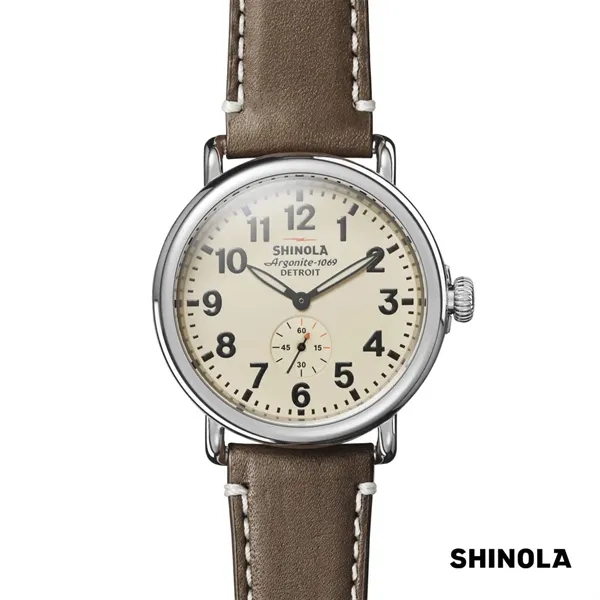 Shinola® Runwell Watch - Cream/Brown... from ASI 84592 St Regis Group