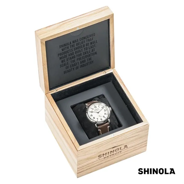 Shinola® Runwell Watch - Cream/Brown... from ASI 84592 St Regis Group