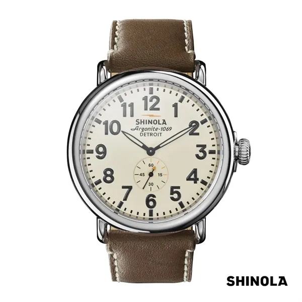 Shinola® Runwell Watch - Cream/Brown... from ASI 84592 St Regis Group