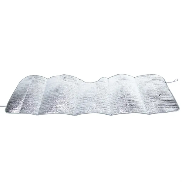 Silver mylar reflective accordion sun shade with polyfoam backing.... from ASI 84592 St Regis Group