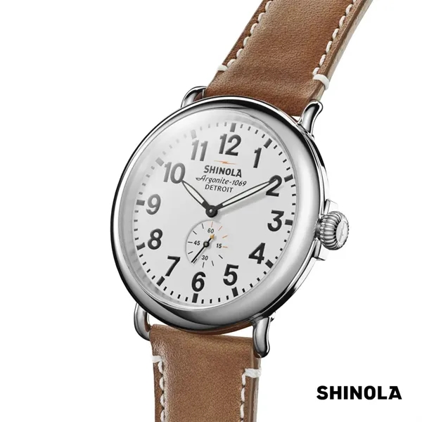 Shinola® Runwell Watch - White/Tan... from ASI 84592 St Regis Group