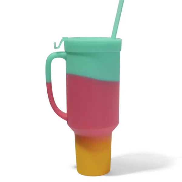 The WTFumbler from Silipint: A 64 oz silicone straw tumbler NOW... from ASI 87306 Silipint, Inc.