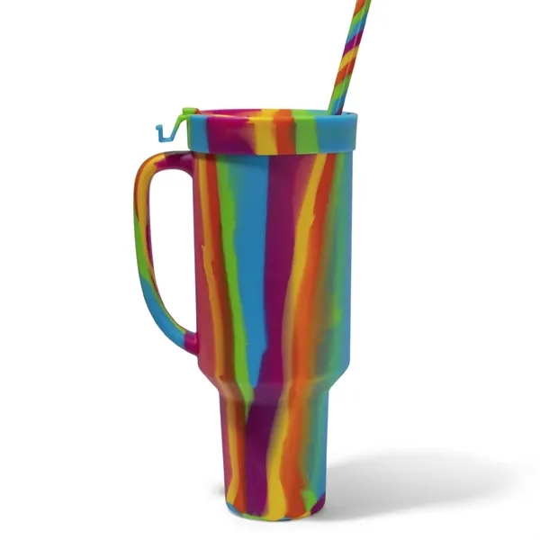 The WTFumbler from Silipint: A 64 oz silicone straw tumbler NOW... from ASI 87306 Silipint, Inc.