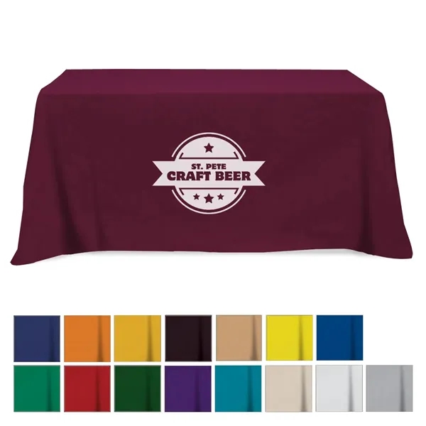 3-sded table cover with open back for 6' tables... from ASI 61125 Hit Promotional Products / Hit®