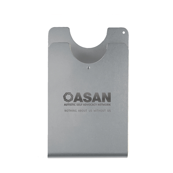 RFID blocking, metal body. Holds business or credit cards. Inside clip... from ASI 34040 Alexander Mfg Co