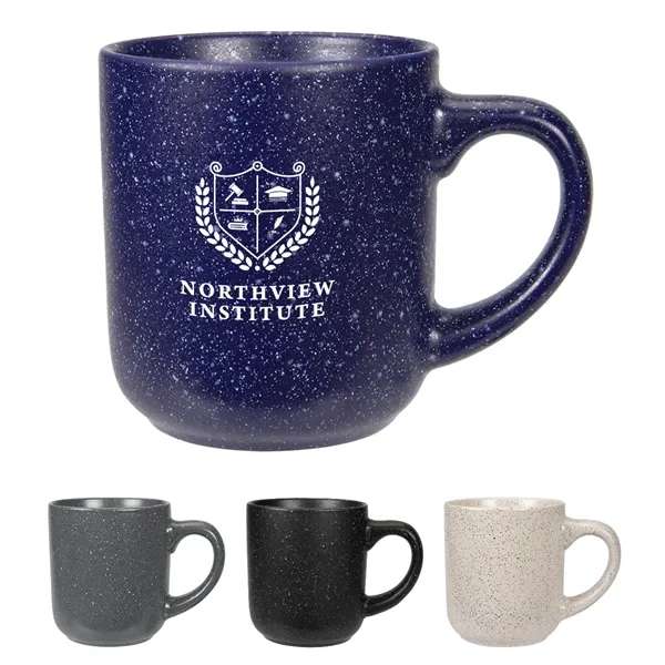 14 oz. speckled matte ceramic mug.... from ASI 61125 Hit Promotional Products / Hit®