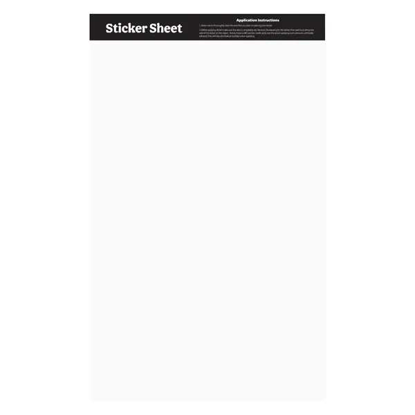 Sticket Sheet 11.5" x 7" Custom Shapes... from ASI 61125 Hit Promotional Products / Hit®