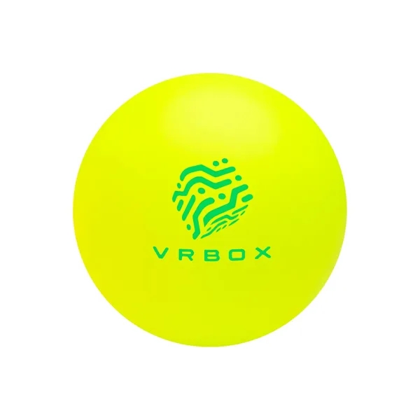 Neon colored stress ball made of PU foam.... from ASI 61125 Hit Promotional Products / Hit®