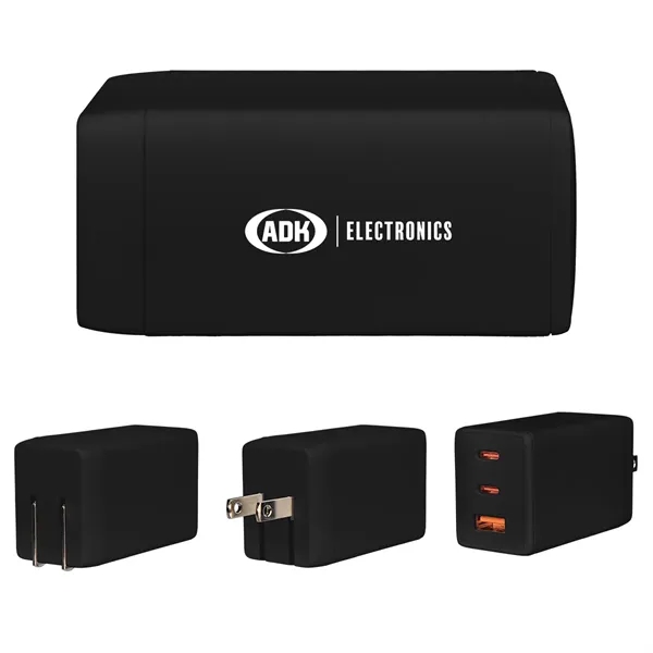 65-watt power cube wall adpater.... from ASI 61125 Hit Promotional Products / Hit®