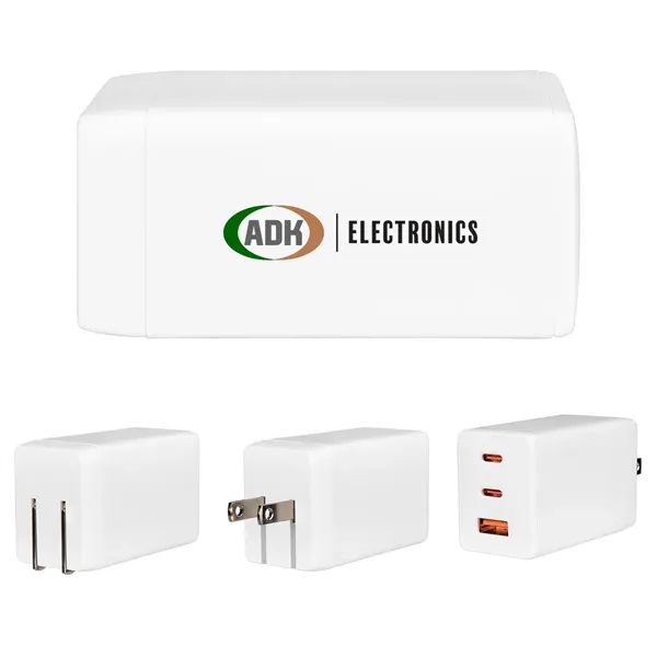 65-watt power cube wall adpater.... from ASI 61125 Hit Promotional Products / Hit®