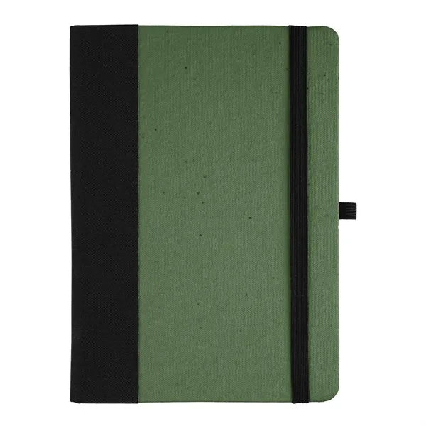 Pulp cover journal with 80 lined pages, bookmark, elastic pen loop... from ASI 61125 Hit Promotional Products / Hit®