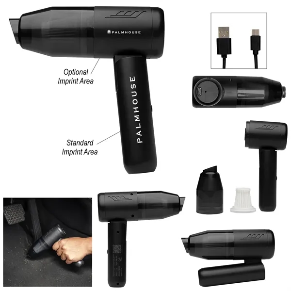 Rechargeable handheld vacuum and hair dryer.... from ASI 61125 Hit Promotional Products / Hit®