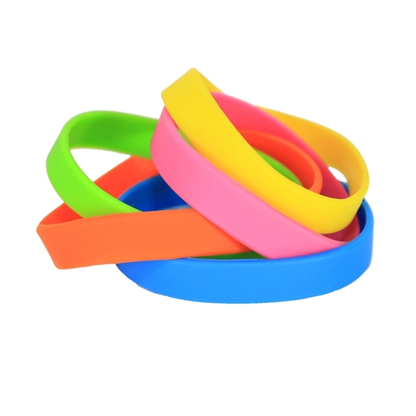 Silicone wristbands with an assortment of sizes, colors and imprint options.... from ASI 37218 Athena Promo (tm)